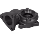 FOR 715924-0002 TH turbine housing bottom view with machined surfaces