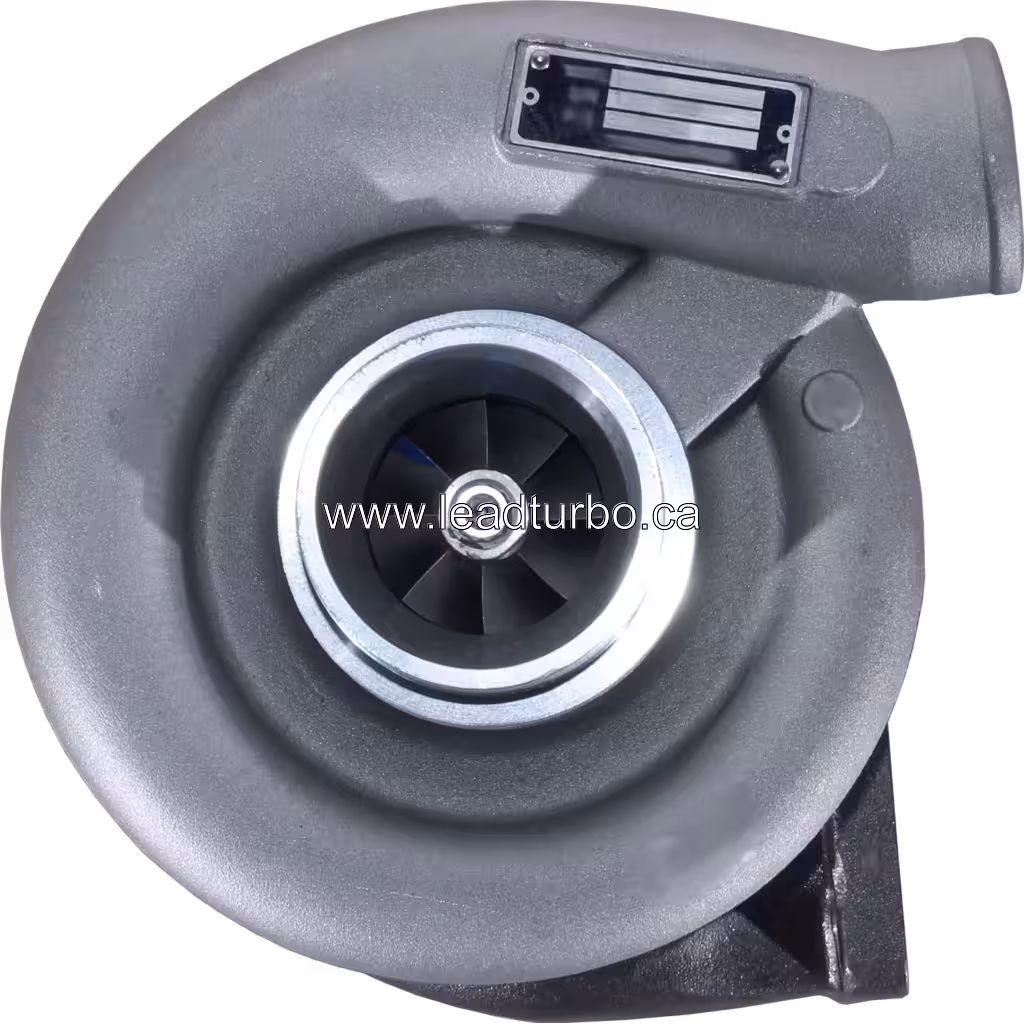 Détail de la housse du turbocompresseur HX35