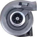 Détail de la housse du turbocompresseur HX35
