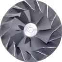 3537146 Compressor Wheel Replacement for J96 Turbocharger thumbnail 1