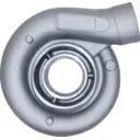 Cummins 6BTA compressor housing front view
