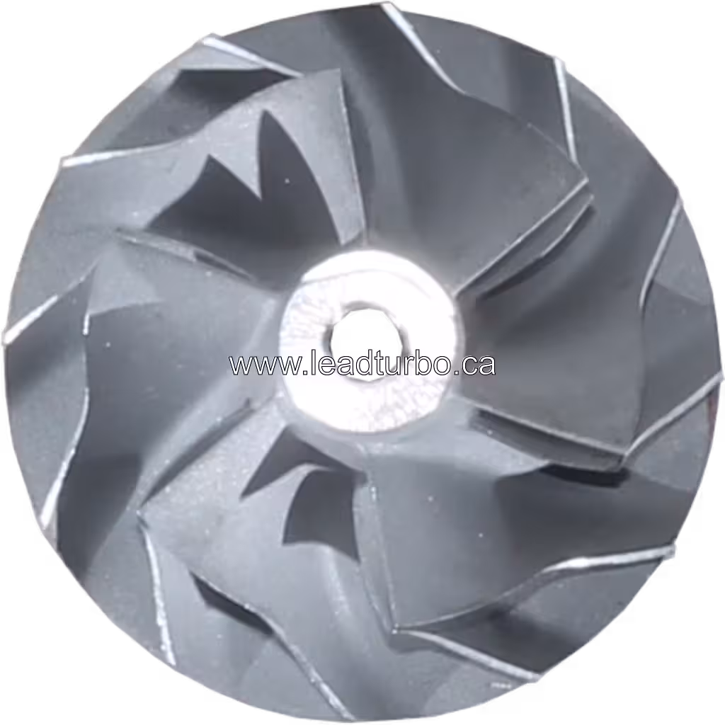 Aftermarket turbo compressor wheel replacement part