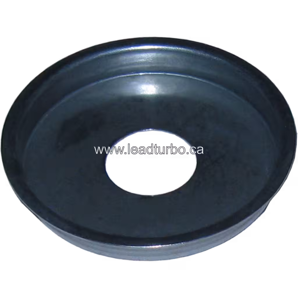 Heat shield 49179-02110 HS avec bord métallique, vue de dessous, application KATO HD700V