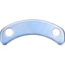 Platine de serrage métallique courbée 2840780 pour turbo HX50