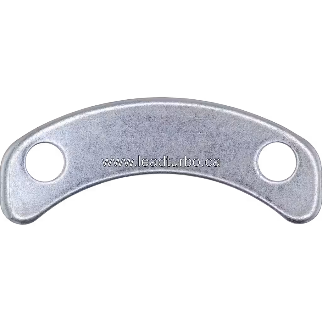 Platine de serrage en métal argenté pour application Cummins VTA28