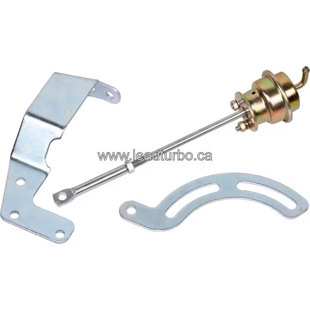 FOR 04294367 AC J96 turbocharger actuator assembly with gold-colored body and metal mounting brackets