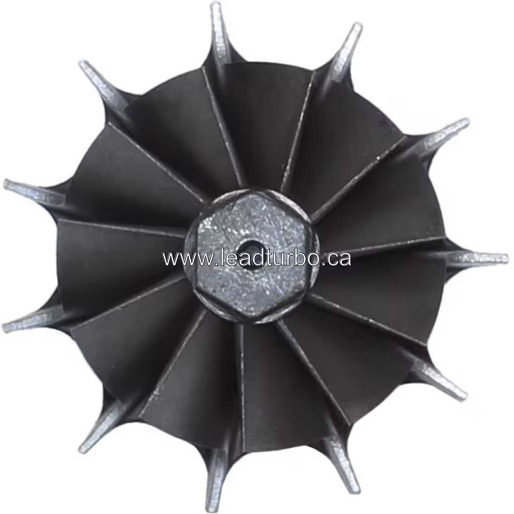 435243-0001 T250-04 Turbine Wheel for Land Rover 300TDI top view