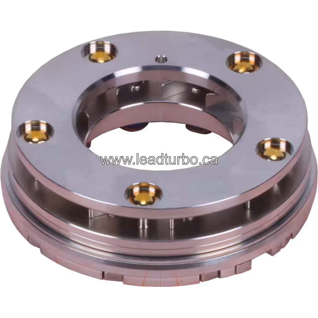 Nozzle Ring Assy J96 vue de bas avec quatre trous de montage