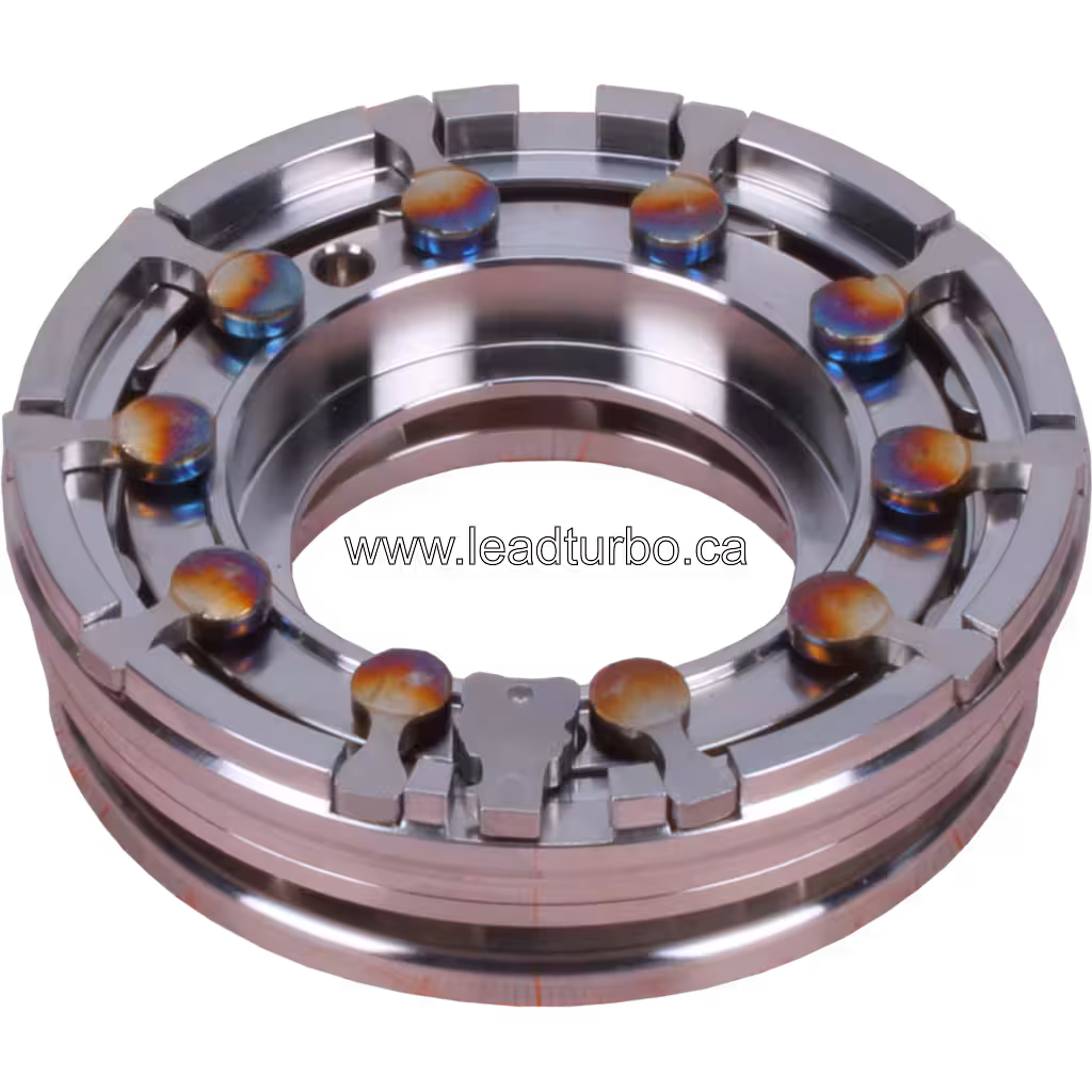 Nozzle Ring Assy 5440-970-0036 NRA vue de dessus avec segments de vanes