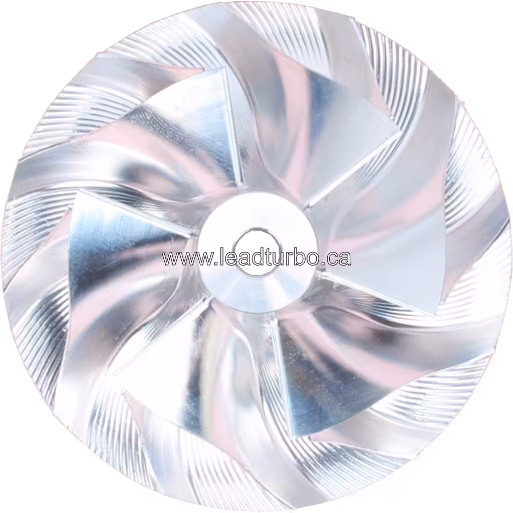 Roue de compresseur HE200WG 3772741 CW pour Cummins Euro4 top view