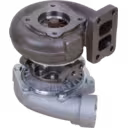 Assemblage de turbocompresseur 466192-5013 montrant les carters turbine et compresseur