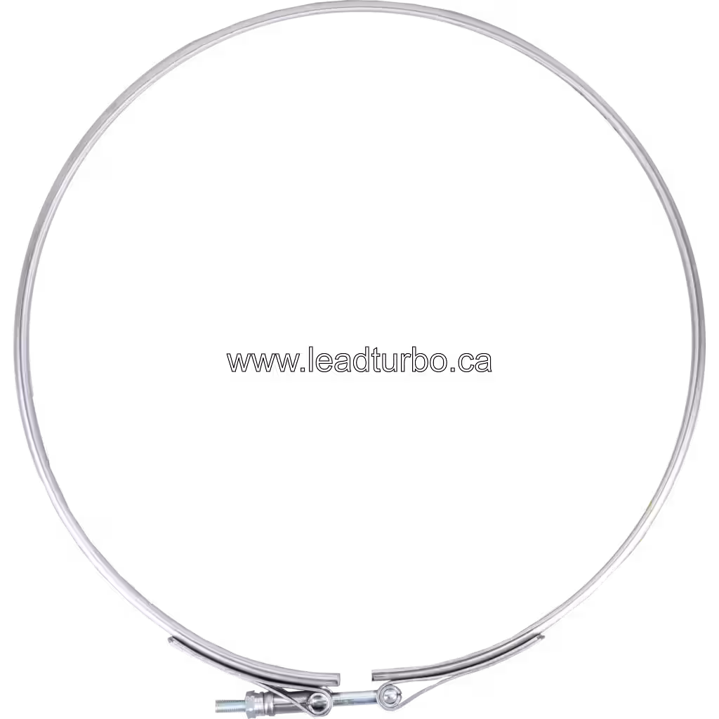 V-band 3590438 HX82 vue de face, anneau métallique avec mécanisme de serrage