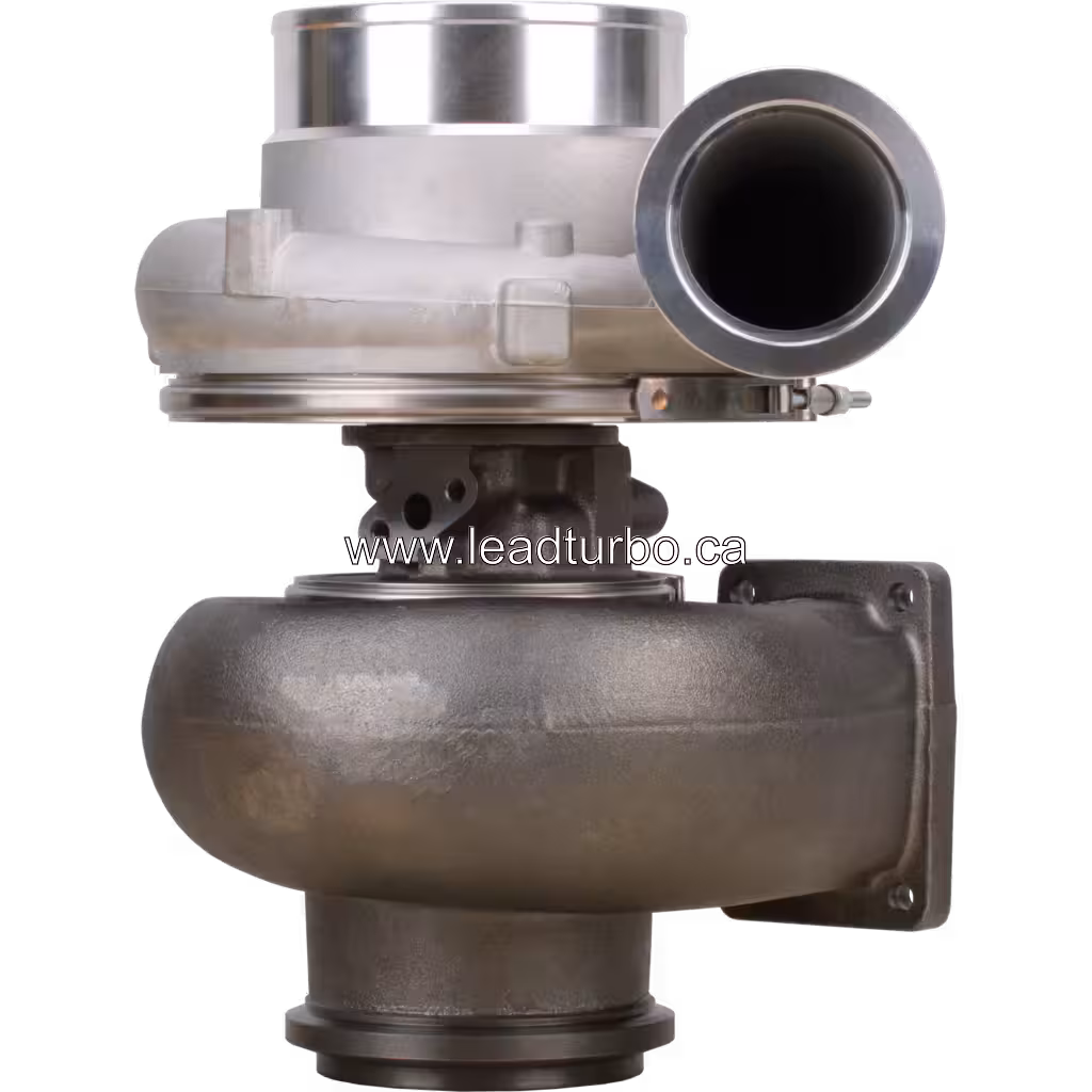 CAT C15 Turbocharger Assembly Front View