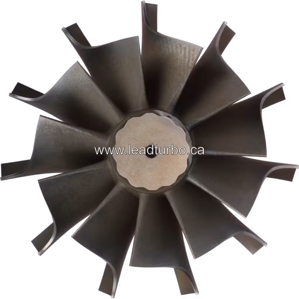 Roue de turbine 4037477 pour Turbo J96 - Pièce de rechange top view