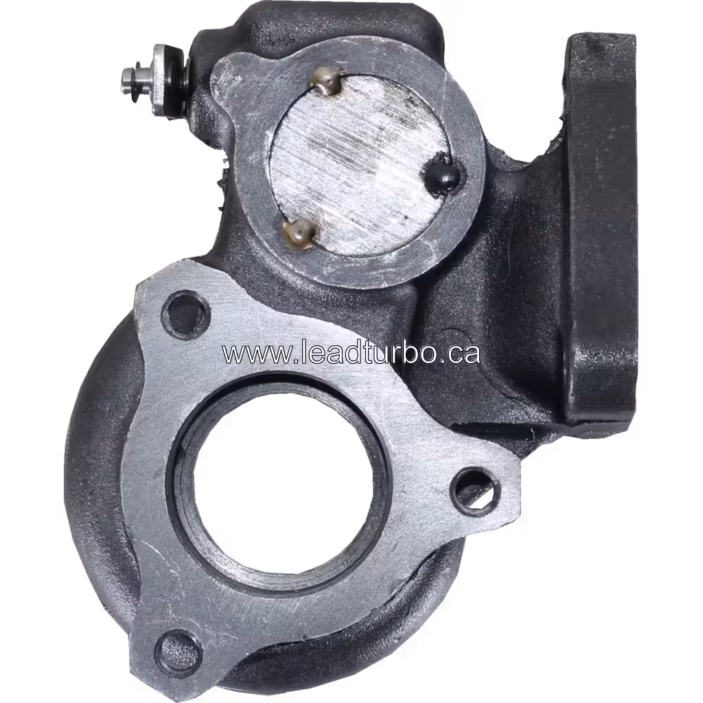 Aftermarket Turbine Housing Flange and Inlet View