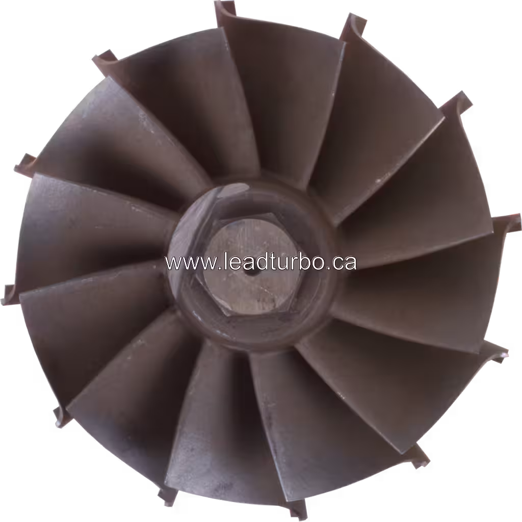 Aftermarket turbo turbine wheel replacement