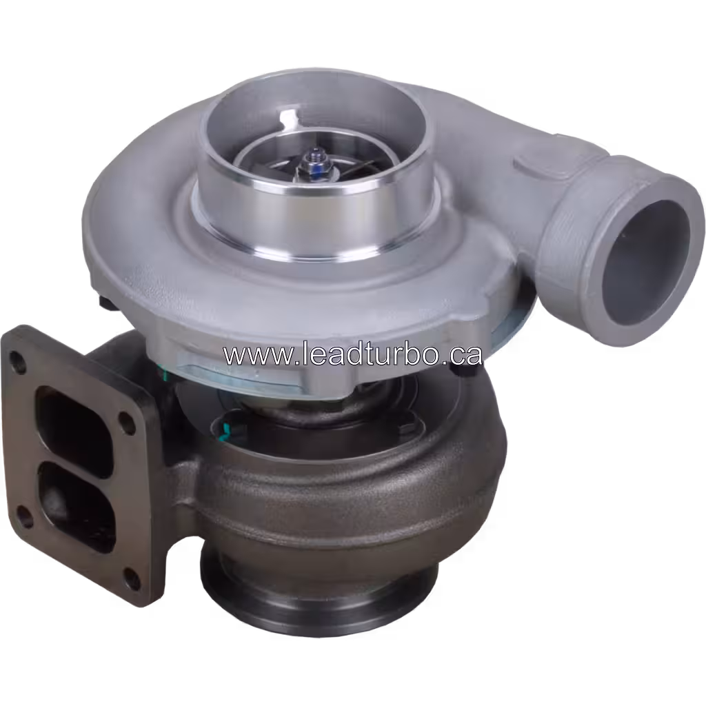 Vue de face du turbocompresseur de remplacement 177275