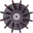 Close-up of 3539805 Turbine Wheel blades