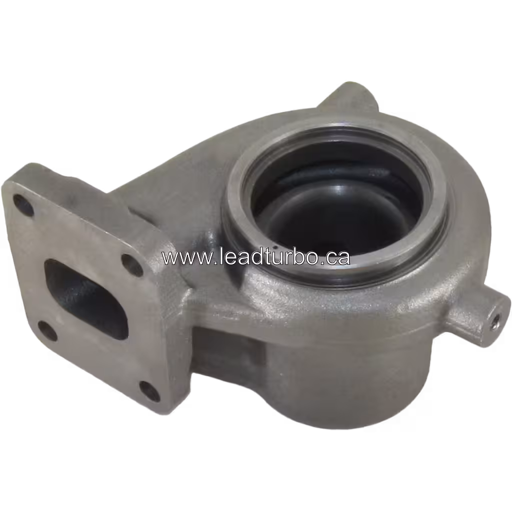 Side view of Mitsubishi 4G63 turbine housing replacement part