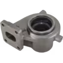 Side view of Mitsubishi 4G63 turbine housing replacement part