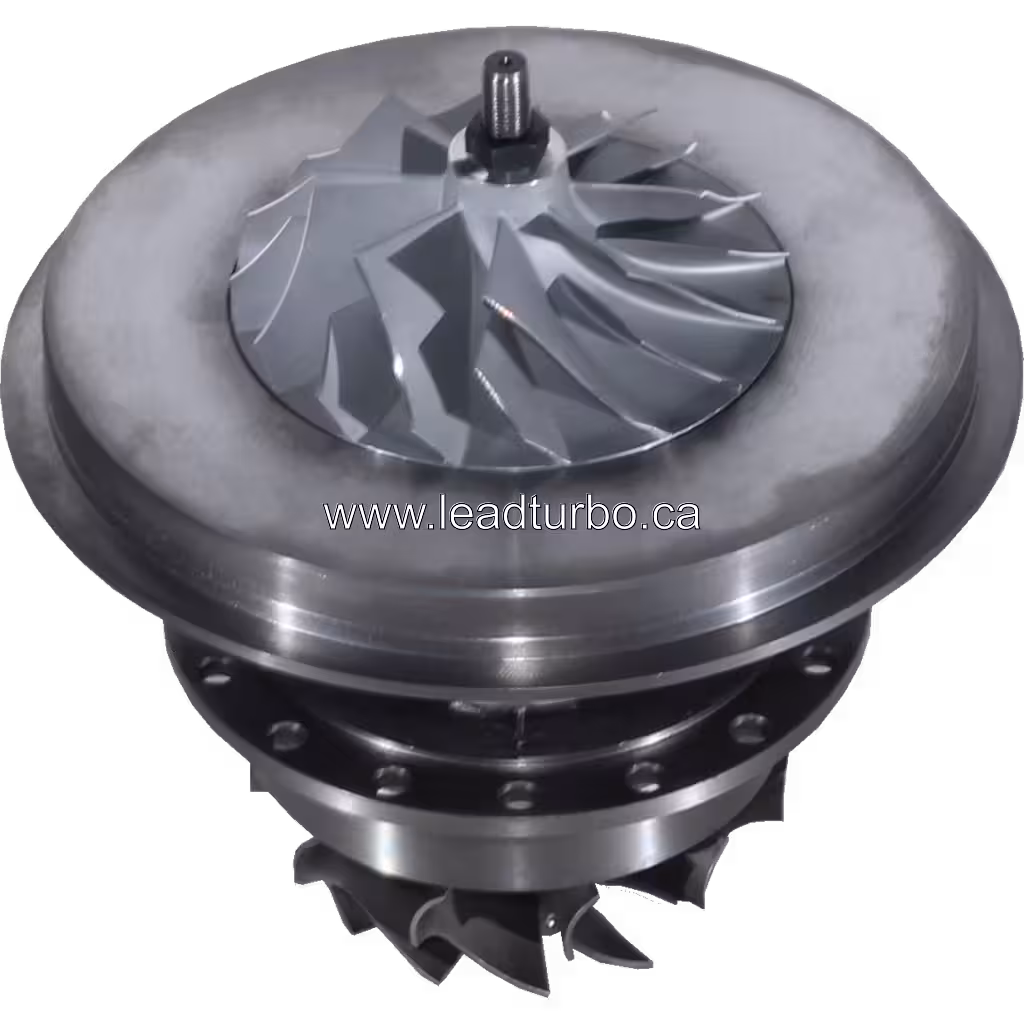 FOR 407370-5 T18A40 Turbo Core for Detroit Diesel Industrial 45 degree view