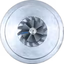 Front view of FOR 250-7700 S310CG080 turbocharger core showing compressor wheel