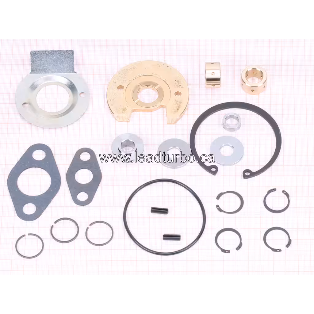318350 4LE504 turbo repair kit components including gaskets and O-rings