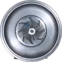 Vue de face du Core de turbocompresseur RHB31 NZ852836 pour YANMAR
