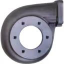 FOR 465610-0009 TH turbine housing side profile
