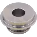 Close-up of thrust ring component for turbo rebuild