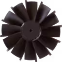 Turbine wheel replacement part close-up