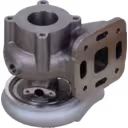 3524427 Turbocharger side view with actuator