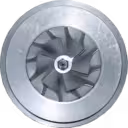 FOR 465380-0014 TV6103 turbo core front view showing compressor and turbine wheels