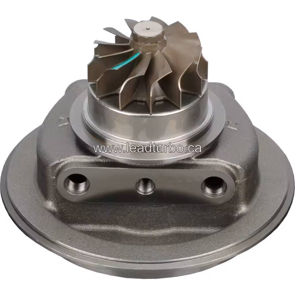 Core HT60 3804570 pour Turbocompresseur Cummins N14 bottom 45 degree view