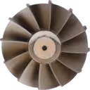 Vue détaillée de la roue turbine 2841849