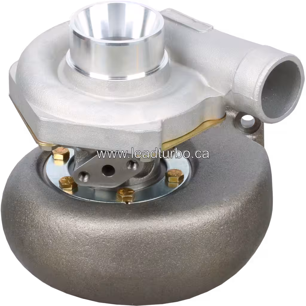 Vue de dessus du turbocompresseur 409410-0001 montrant le support de fixation