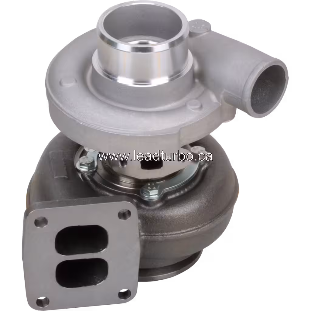 Vue latérale du turbocompresseur pour John Deere 200D