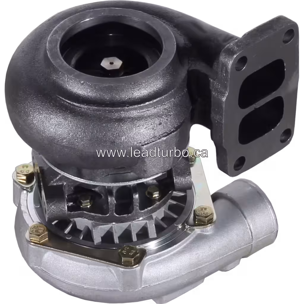 Détail du turbocompresseur industriel Perkins 86HP