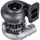 Détail du turbocompresseur industriel Perkins 86HP