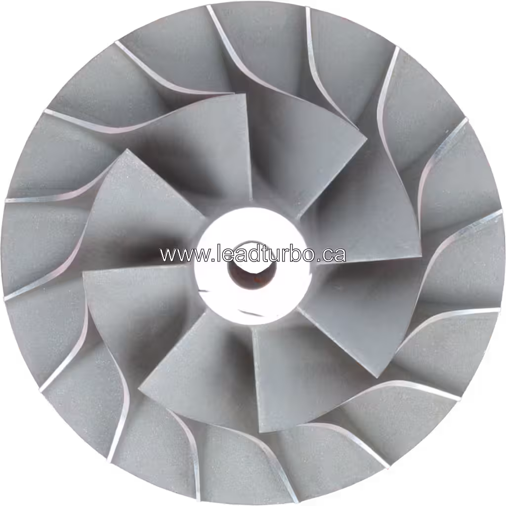 6506-21-5010 CW Compressor Wheel for Komatsu PC400-7 KTR90-232E top view