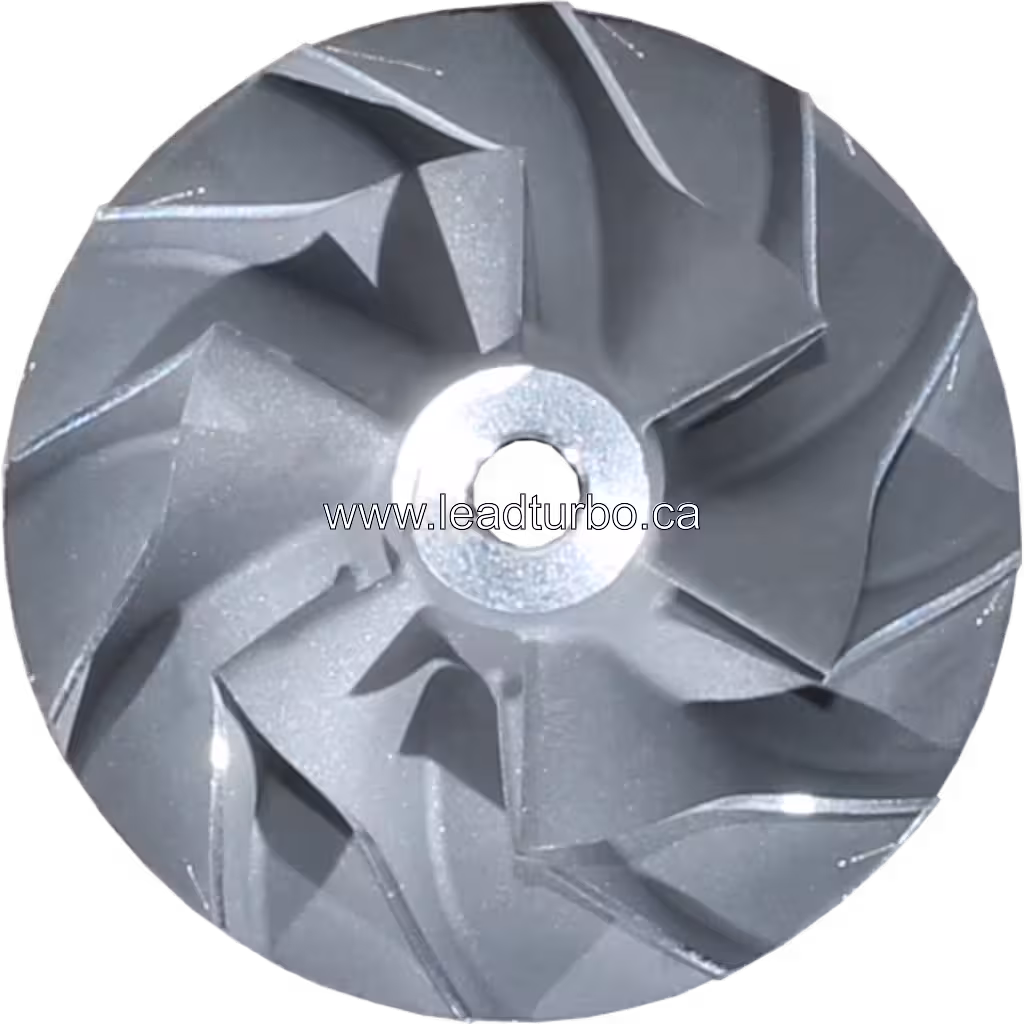 Aftermarket turbo compressor wheel replacement