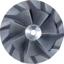 Aftermarket turbo compressor wheel replacement part