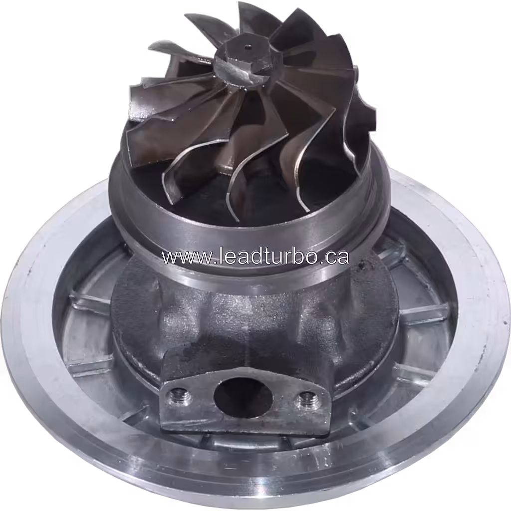 Core de Turbocompresseur 6505-51-7810 pour Komatsu D155A-3 bottom 45 degree view
