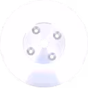 Composant de noyau de turbo plaque arrière