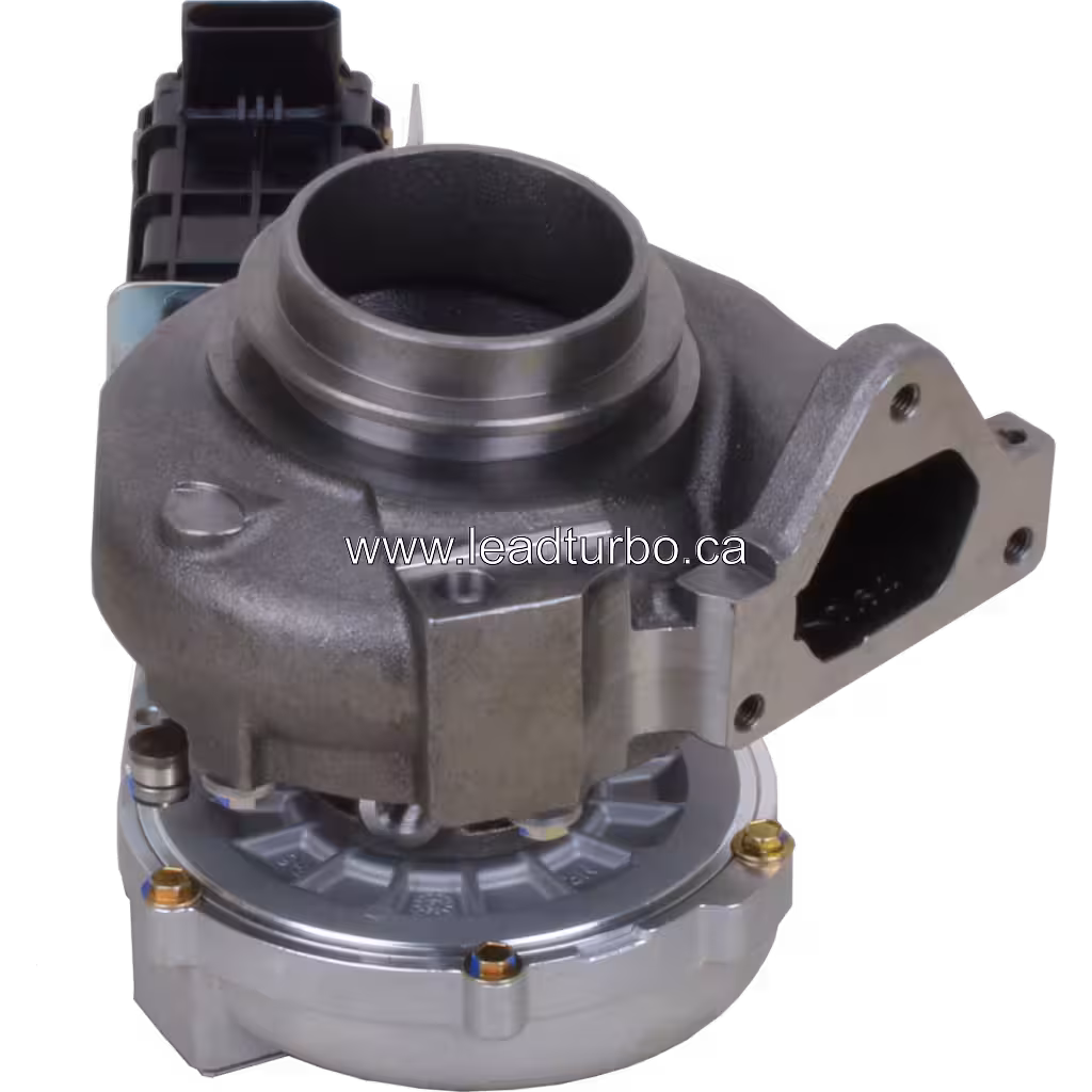 Turbocompresseur 6470900280 vue basse avec carter turbine