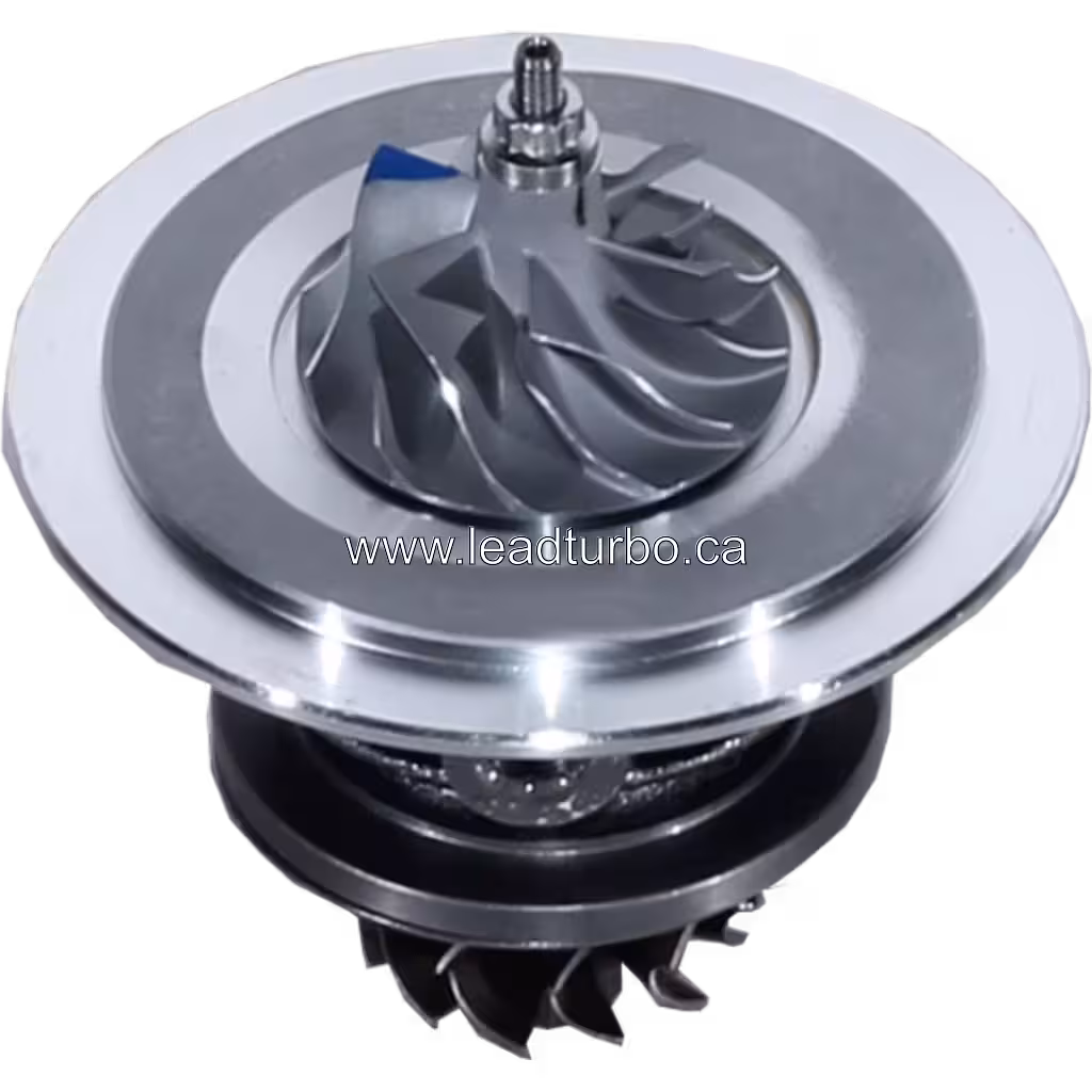 GT2052 Core Compressor and Turbine Wheel Top View
