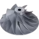 Roue de compresseur TD08H-27M22 pour KATO SK16-N2 (Ref: 49188-03062 CW)