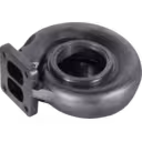 Turbine housing Mitsubishi 6WG1X avec corps en spirale et fixation à quatre trous