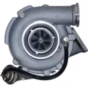 Turbocompresseur K27 53279887120 avec carter compresseur argenté et carter turbine gris