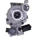 17208-51010 RHV4 turbocharger front view with compressor housing
